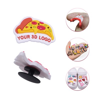 1'' Custom Shaped PVC Shoe Charms
