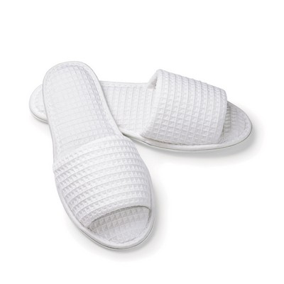 Women's Open Toe Waffle Slipper (Overseas - Embroidered)