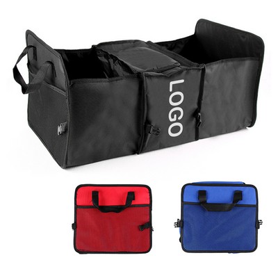 Trunk Organizer With Insulated Cooler