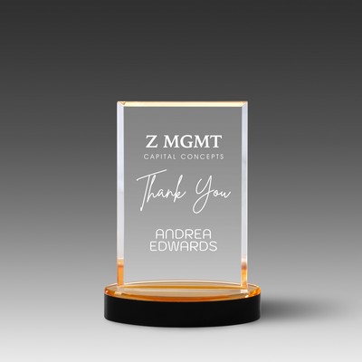 Value Mirror Vista™ Award (4" x 5-7/8" x 1½")